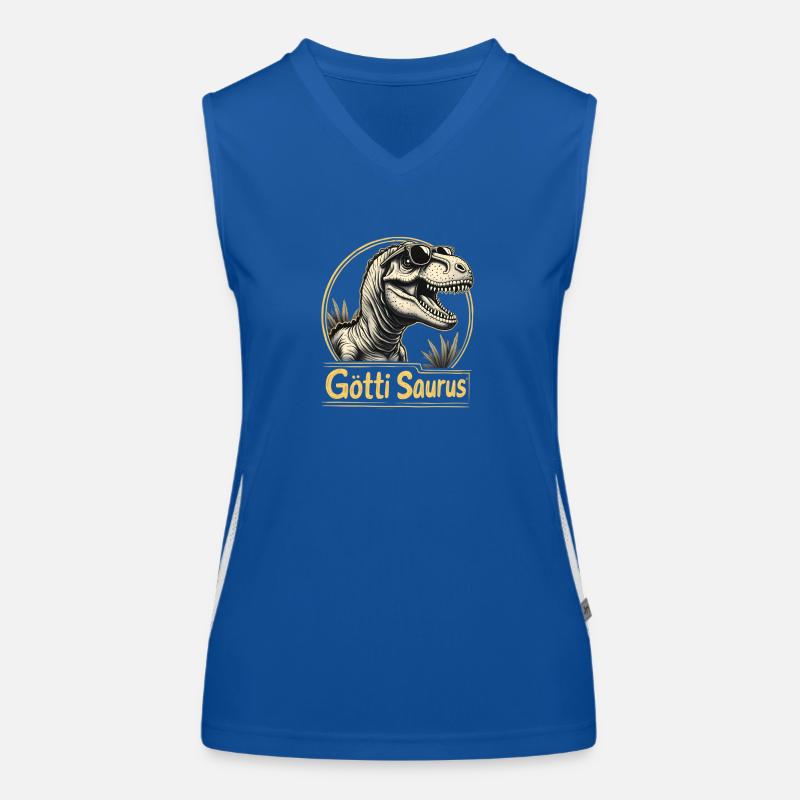 Parrain Saurus Débardeur respirant contrasté Femme