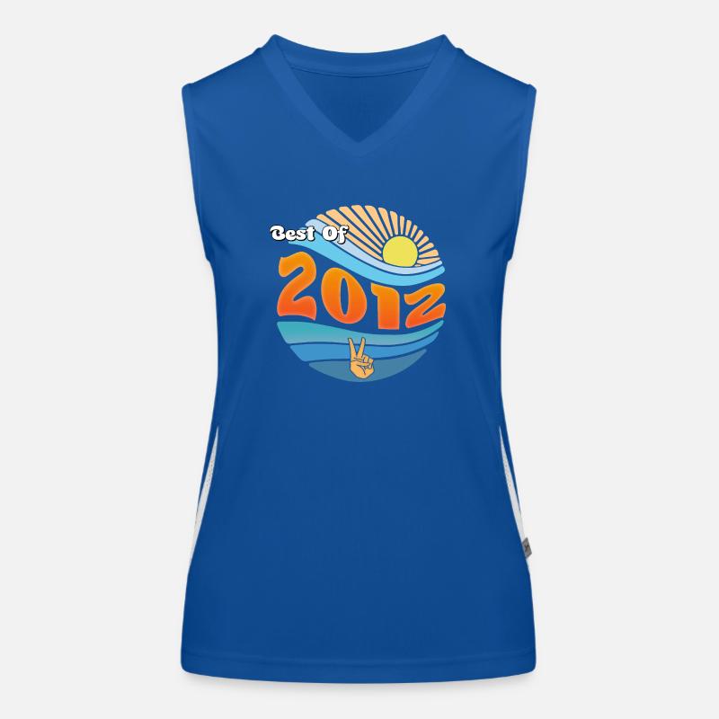 Born 2012 – Celebrating 13 Remarkable Years Women's Functional Contrast Tank Top