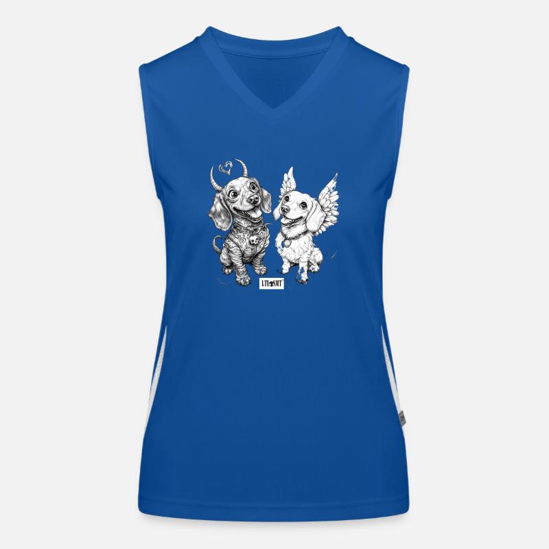 Heaven vs. Hell Women's Functional Contrast Tank Top