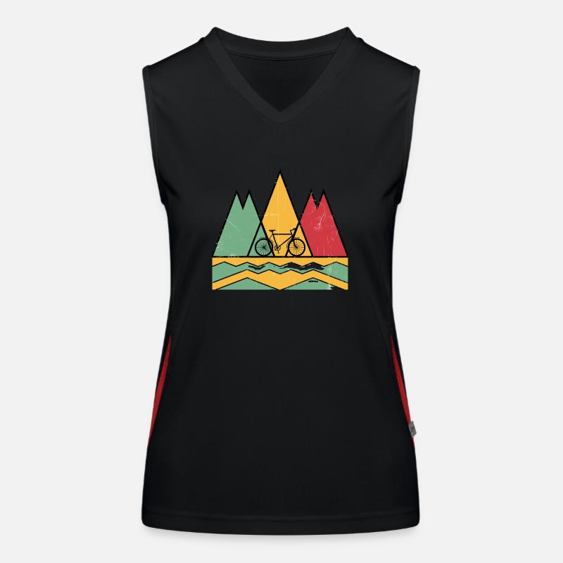 Cycling Touring Women's Functional Contrast Tank Top