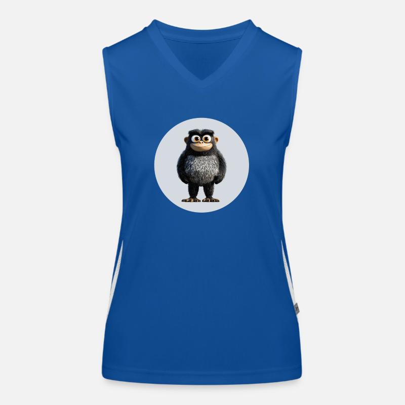 Bär Funktionelles Kontrast-Tank Top für Frauen