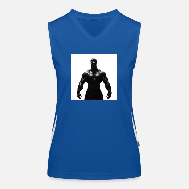 Bodybuilder Funktionelles Kontrast-Tank Top für Frauen