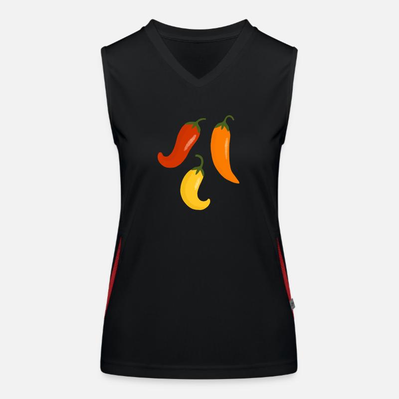 Peperoni Funktionelles Kontrast-Tank Top für Frauen