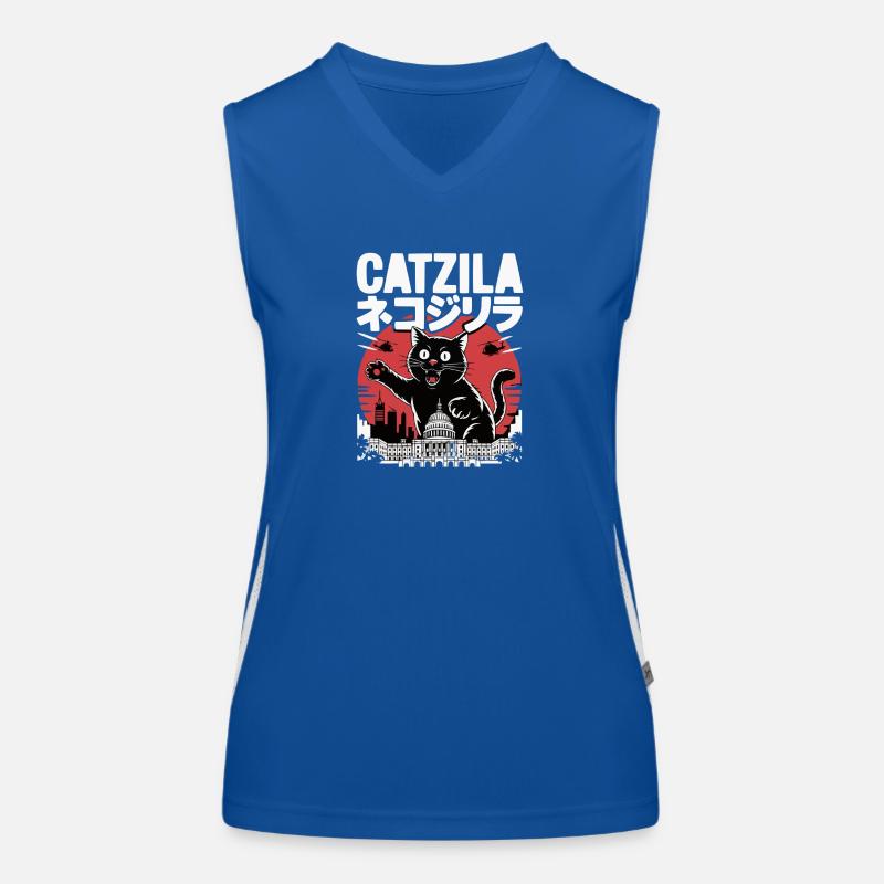 Catzilla Catzilla Funktionelles Kontrast-Tank Top für Frauen