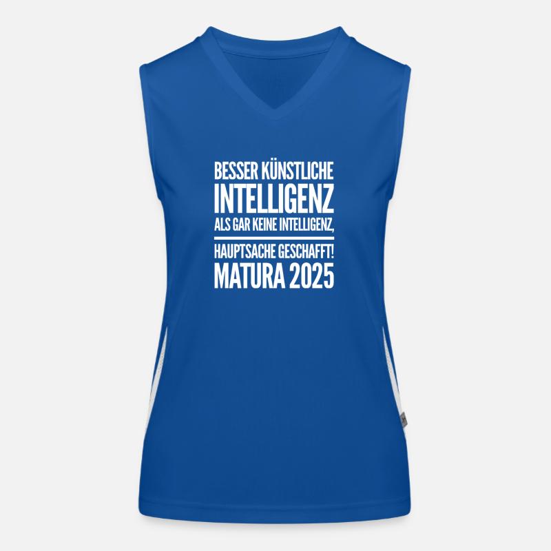 Spruch de maturité Débardeur respirant contrasté Femme