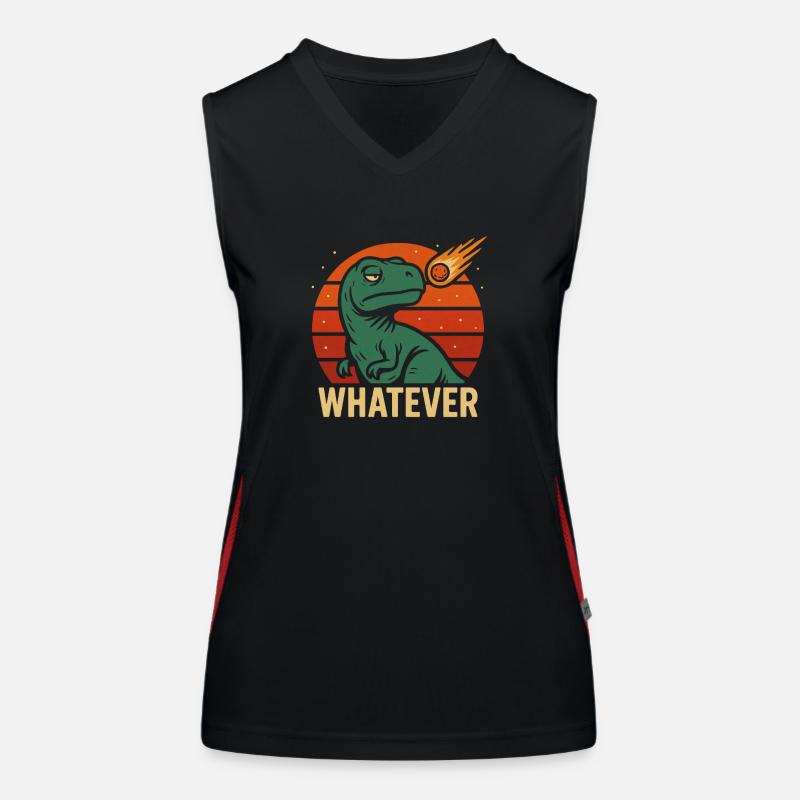 Whatever T-Rex Women's Functional Contrast Tank Top