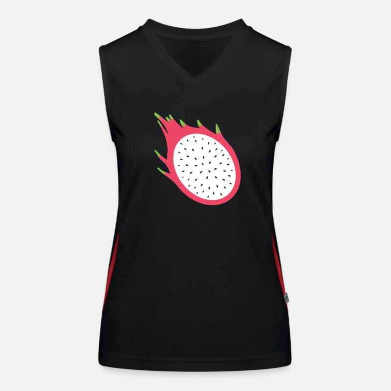 Fruit du dragon Débardeur respirant contrasté Femme