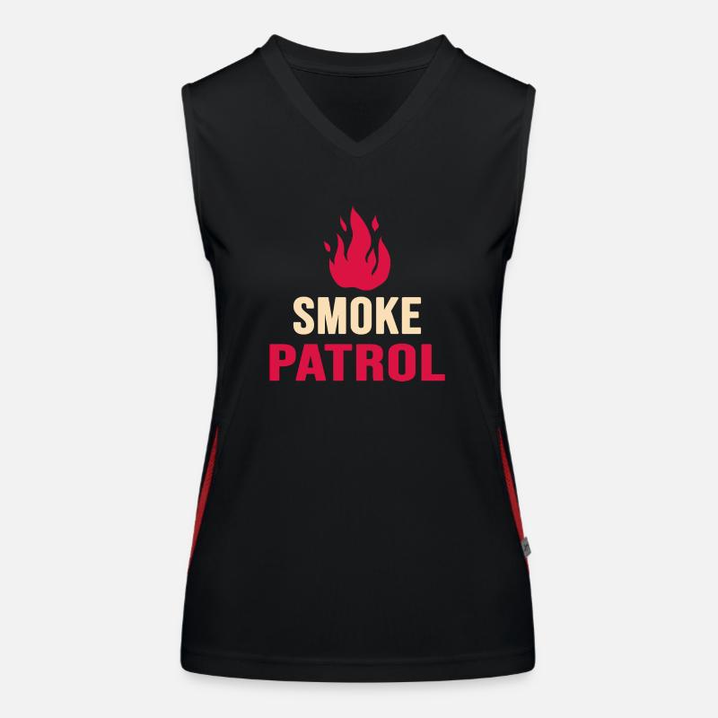 Grilling Grillmaster smoke grills BBQ charcoal Women's Functional Contrast Tank Top