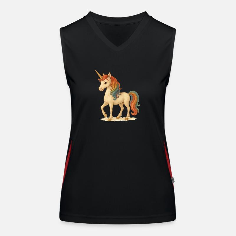 unicorn Women's Functional Contrast Tank Top