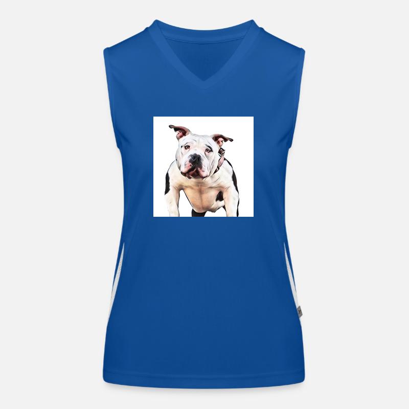 American Bully Funktionelles Kontrast-Tank Top für Frauen