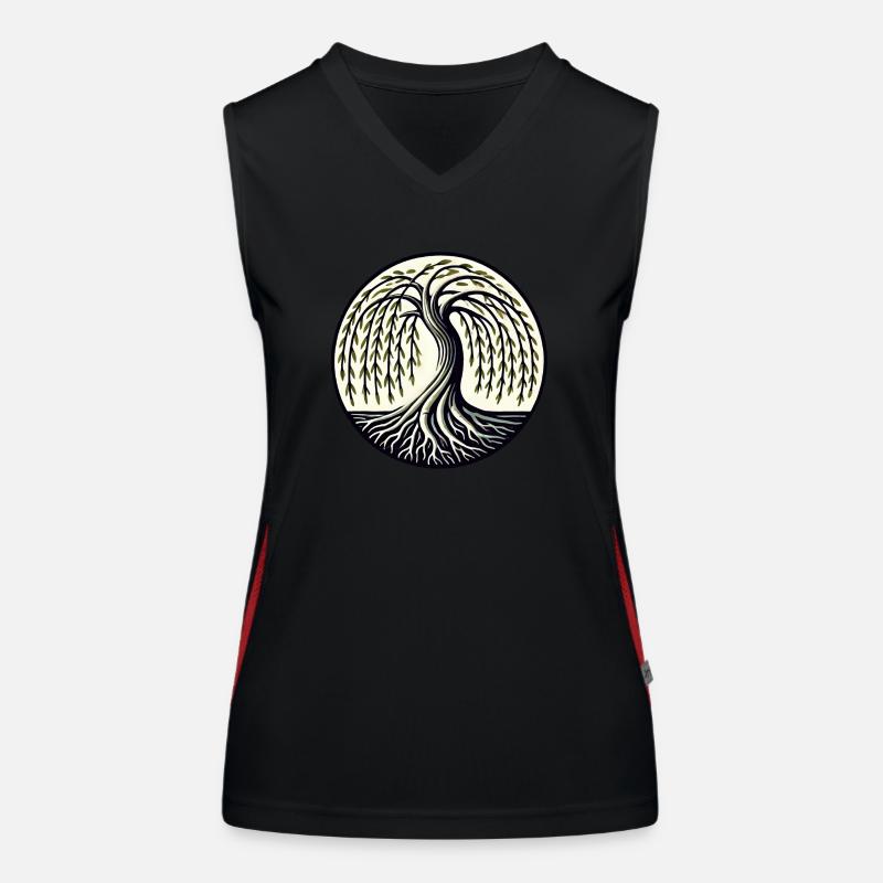 Weeping Willow Women's Functional Contrast Tank Top