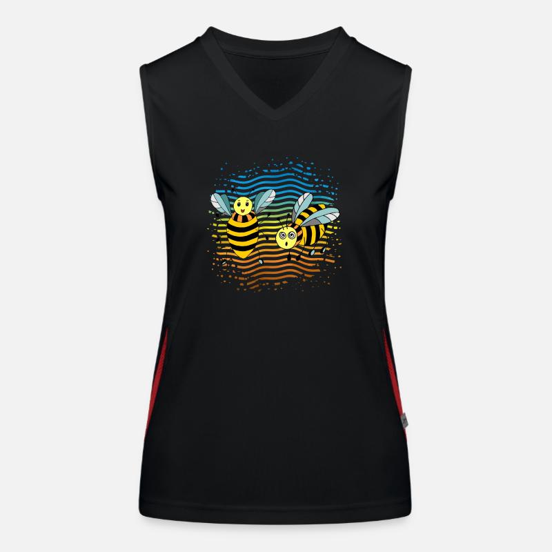 Insectes Débardeur respirant contrasté Femme