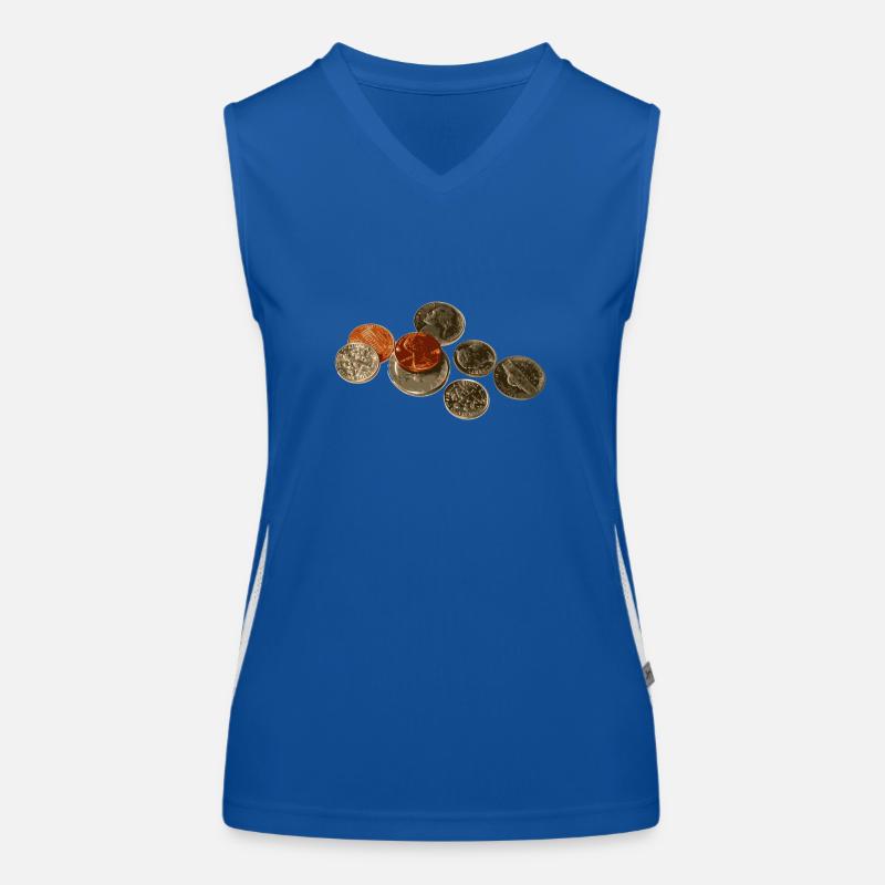 coins Women's Functional Contrast Tank Top