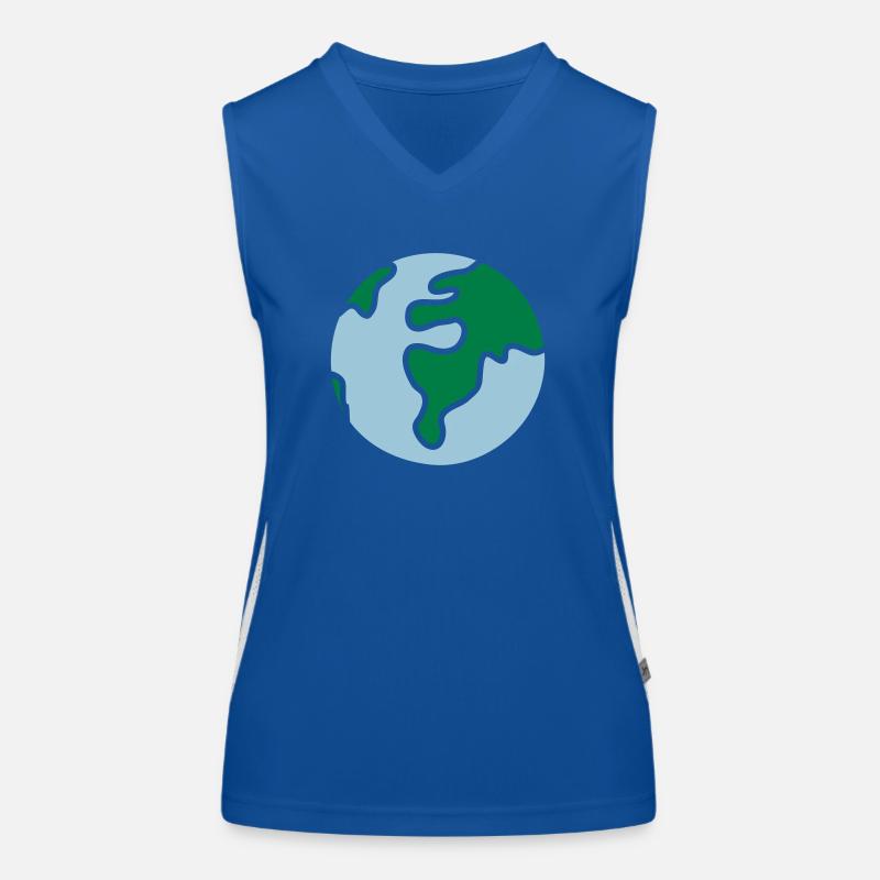 Globus - Welt Funktionelles Kontrast-Tank Top für Frauen