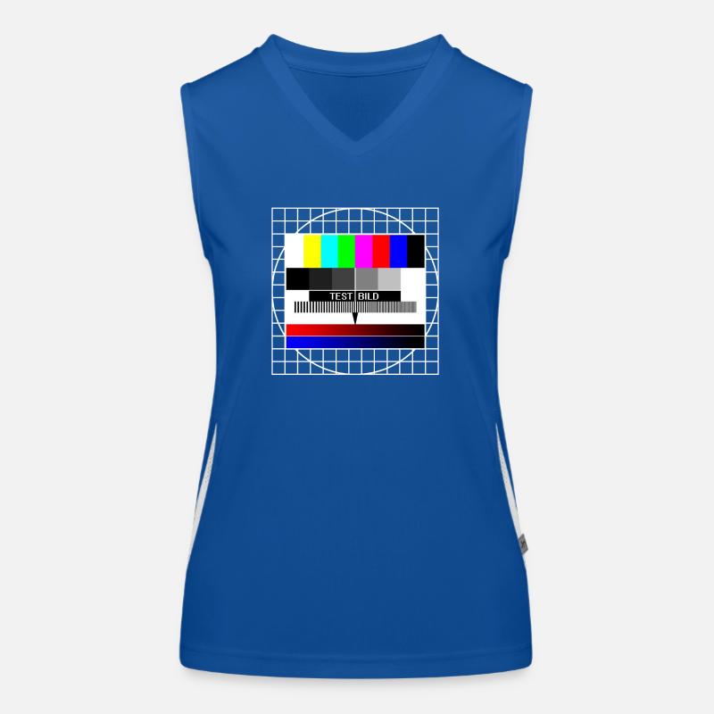 testbild Women's Functional Contrast Tank Top