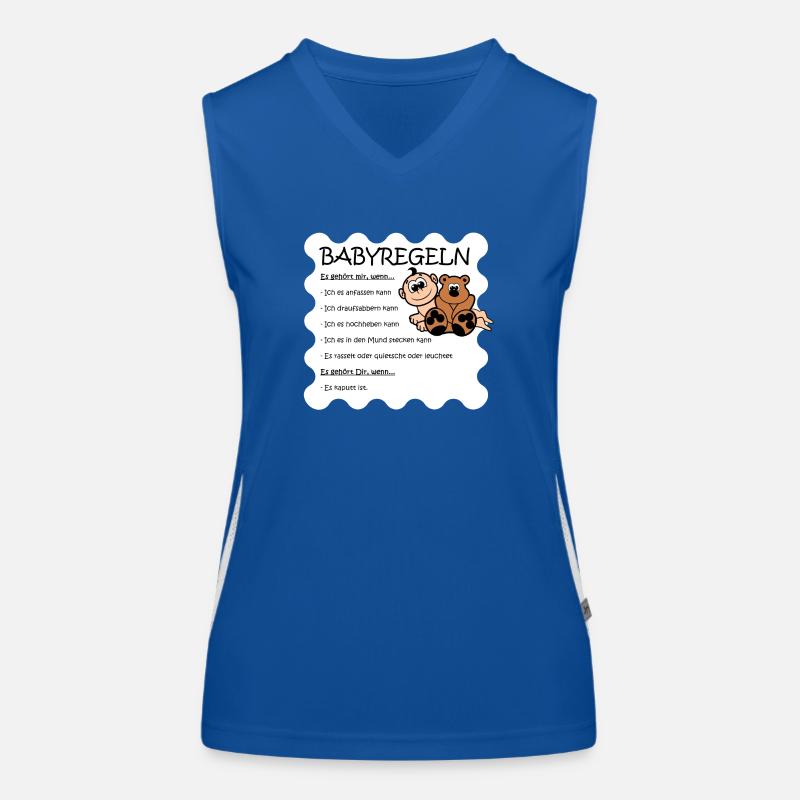 baby regulate Women's Functional Contrast Tank Top