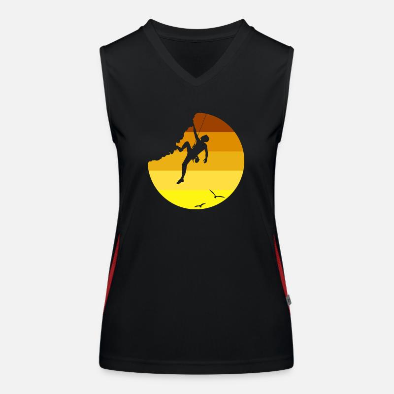 Climbing Funktionelles Kontrast-Tank Top für Frauen