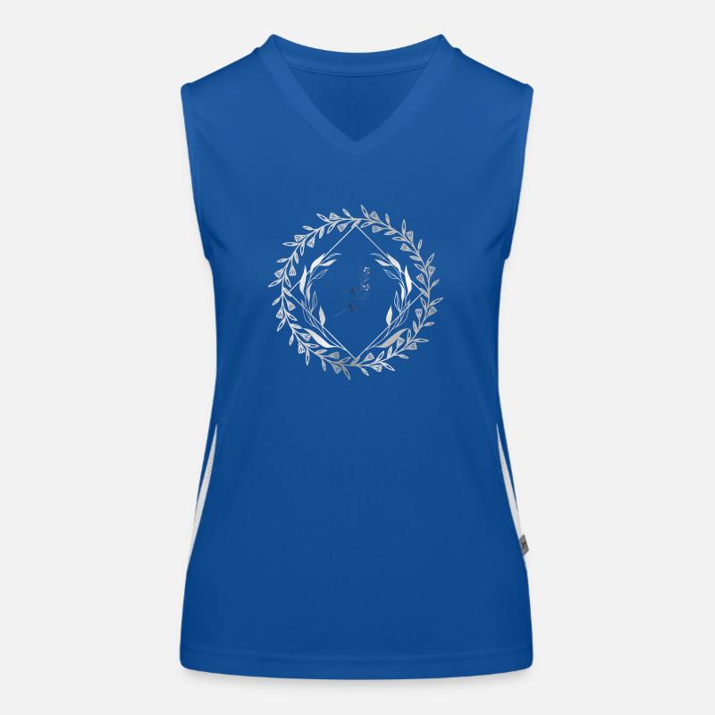 Silver ring Women's Functional Contrast Tank Top