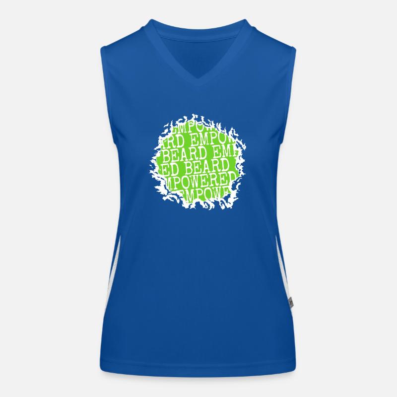 Lunettes de soleil Chubby Chaser Beard Accessory Store Débardeur respirant contrasté Femme