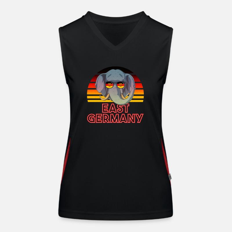 RDA Débardeur respirant contrasté Femme