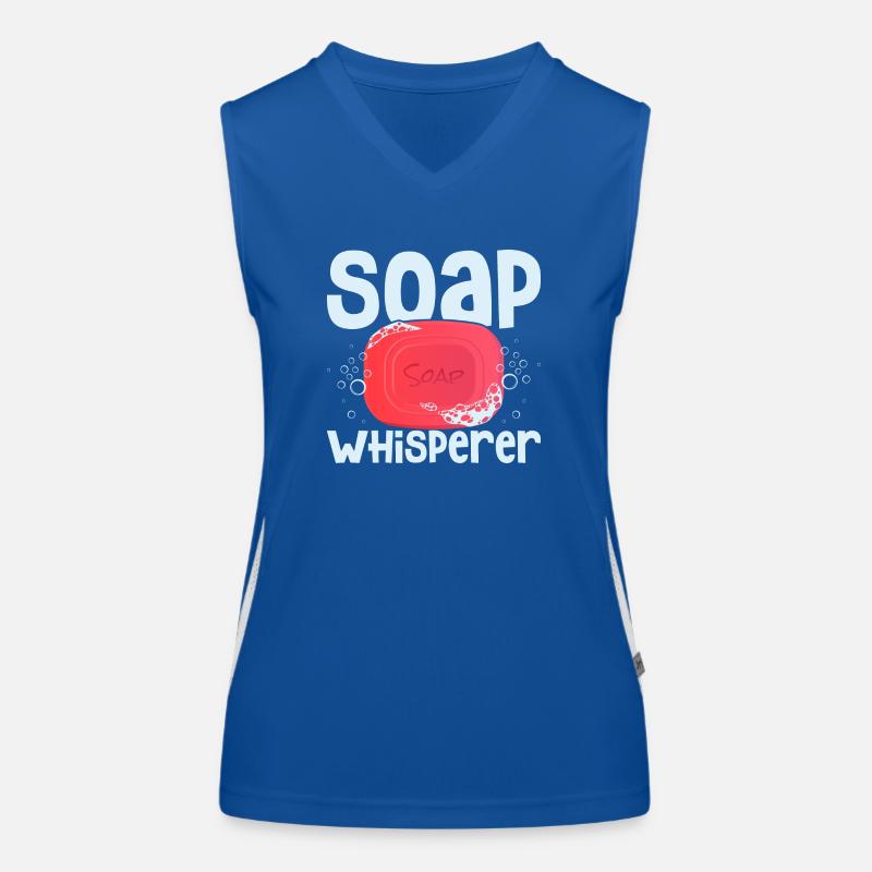 Soap Whisperer Soapmaker Soapmaking Women's Functional Contrast Tank Top