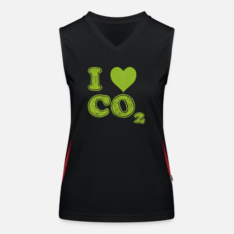 J’adore le Co2 Débardeur respirant contrasté Femme