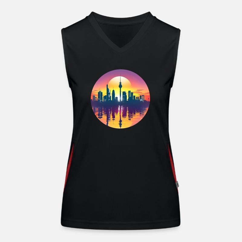 Gütersloh Skyline Women's Functional Contrast Tank Top