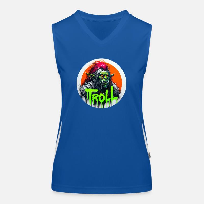 Troll Débardeur respirant contrasté Femme