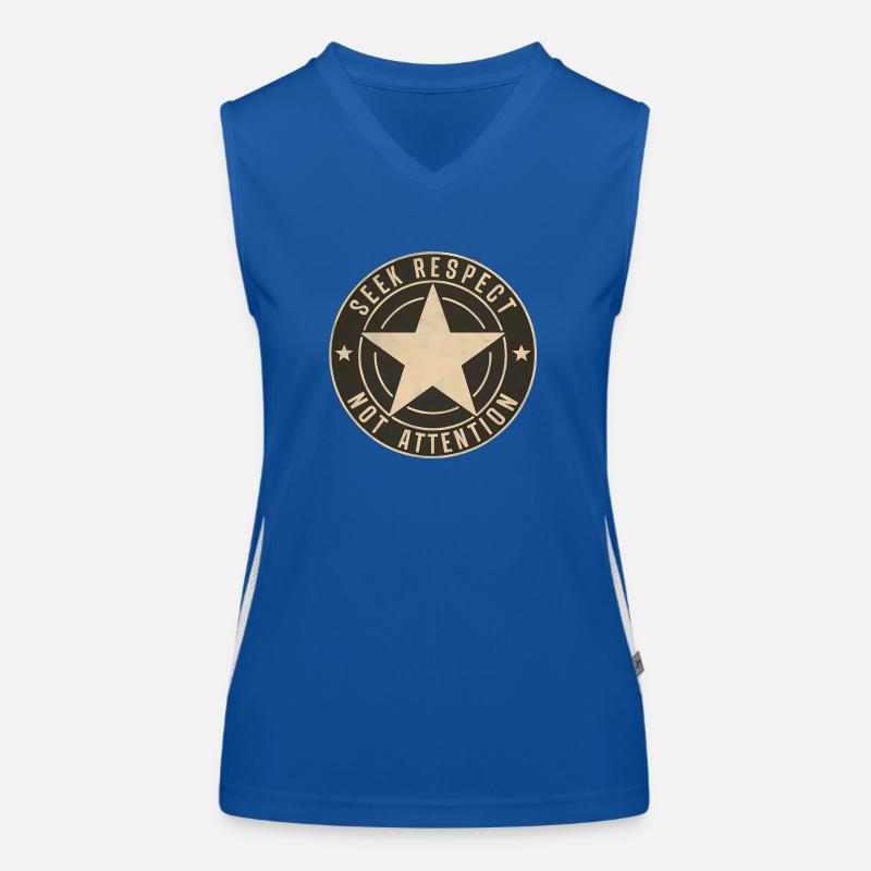 respect Débardeur respirant contrasté Femme