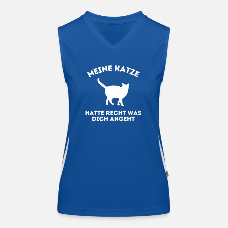 Mon chat avait raison Débardeur respirant contrasté Femme