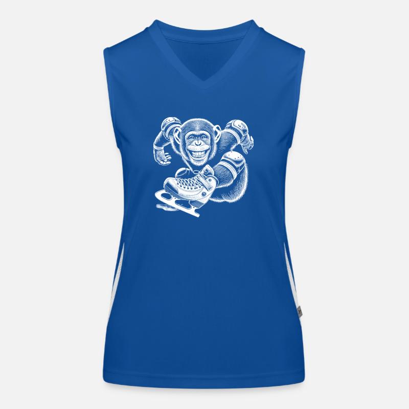 Patinage Débardeur respirant contrasté Femme