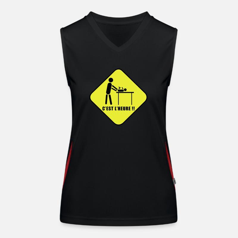 Layer work Women's Functional Contrast Tank Top