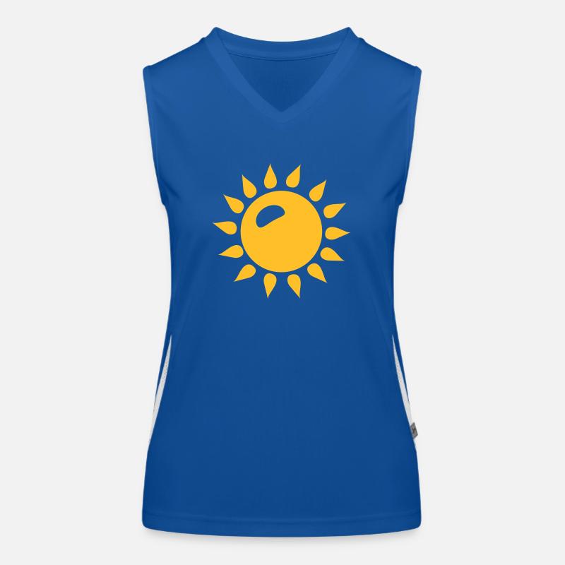 soleil Débardeur respirant contrasté Femme