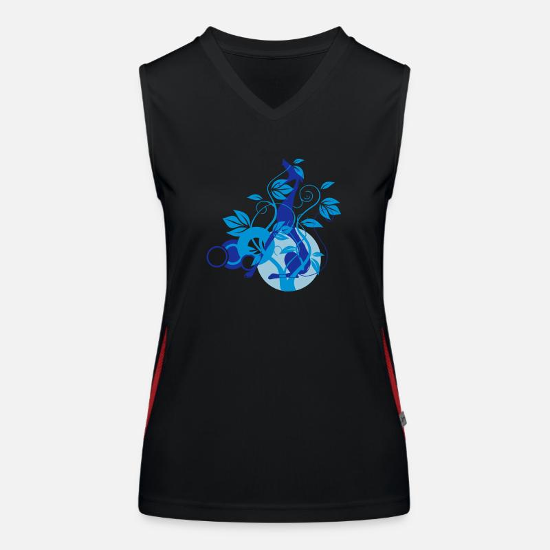 springtime Women's Functional Contrast Tank Top