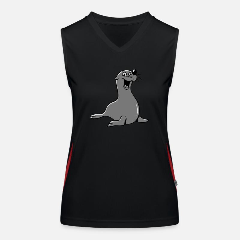 See funny Women's Functional Contrast Tank Top