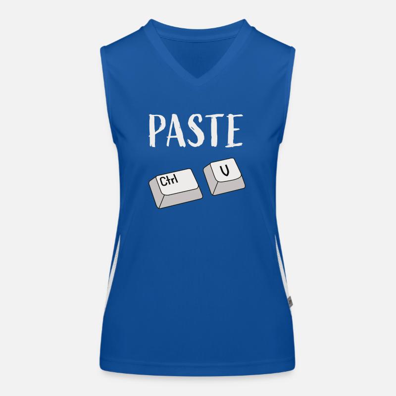 Ctrl V Insérer Débardeur respirant contrasté Femme