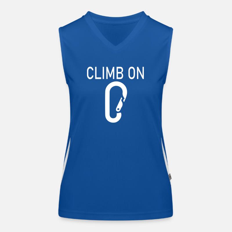 climbing Funktionelles Kontrast-Tank Top für Frauen