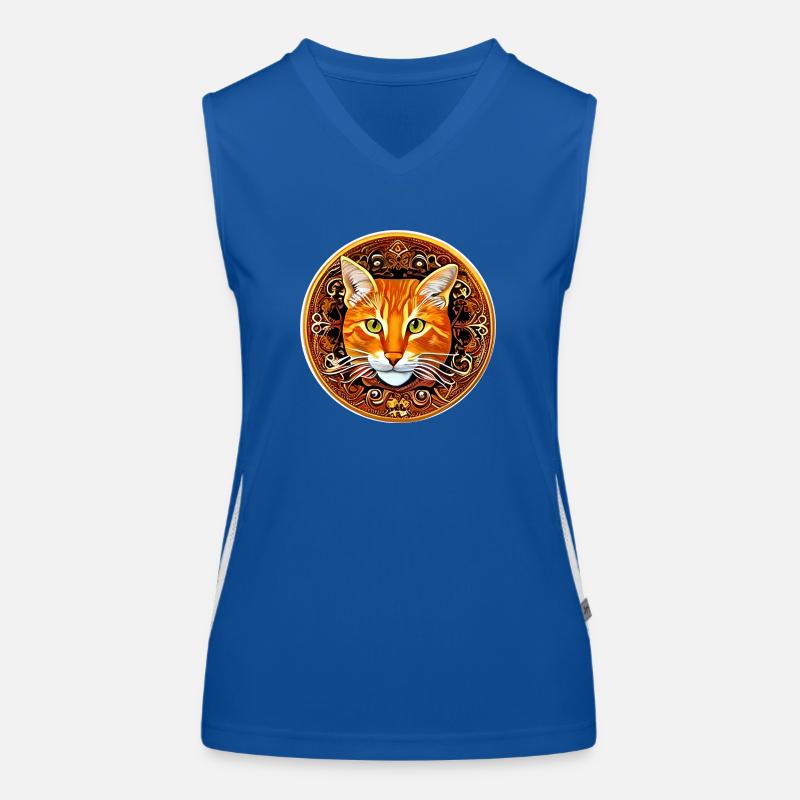 test Funktionelles Kontrast-Tank Top für Frauen
