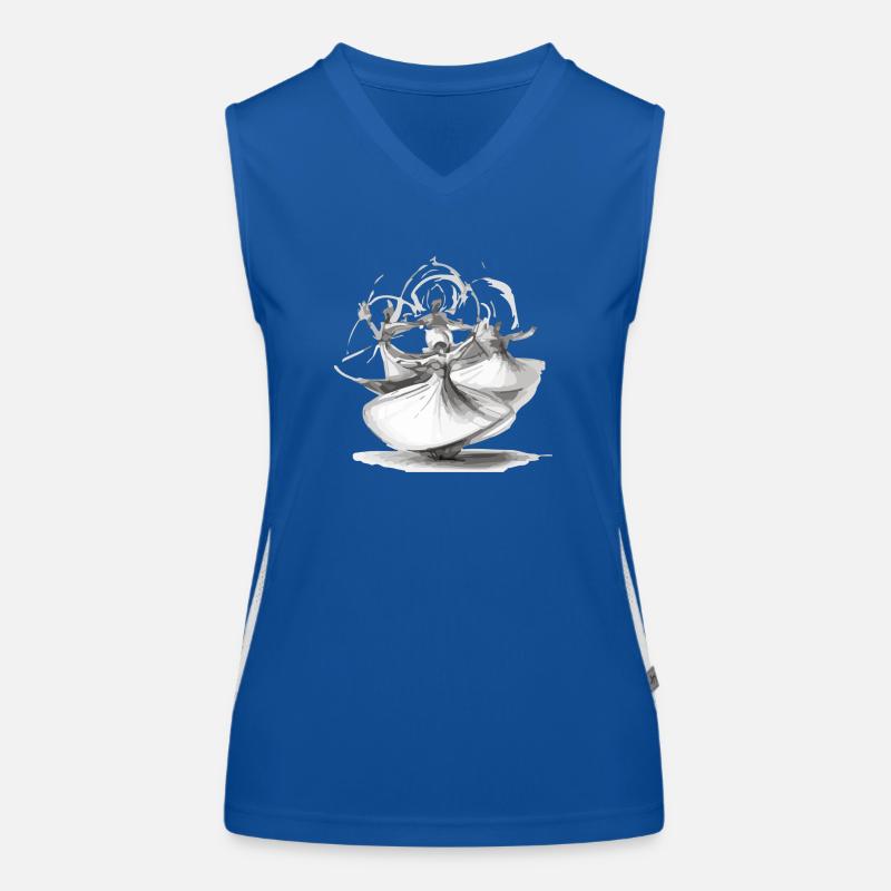 Whirling Dervishes Women's Functional Contrast Tank Top