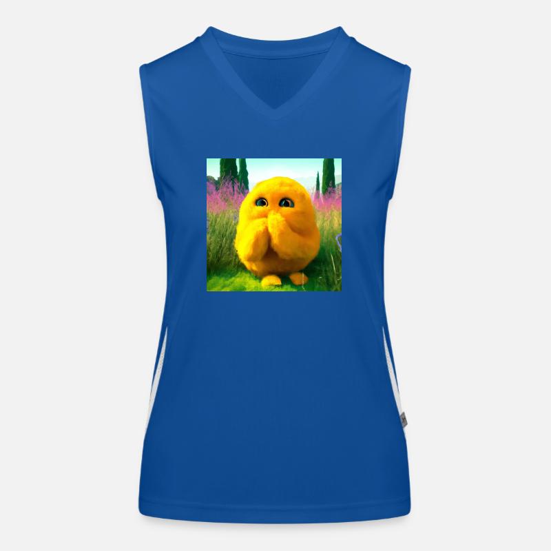 überraschender Knuddelchen Funktionelles Kontrast-Tank Top für Frauen