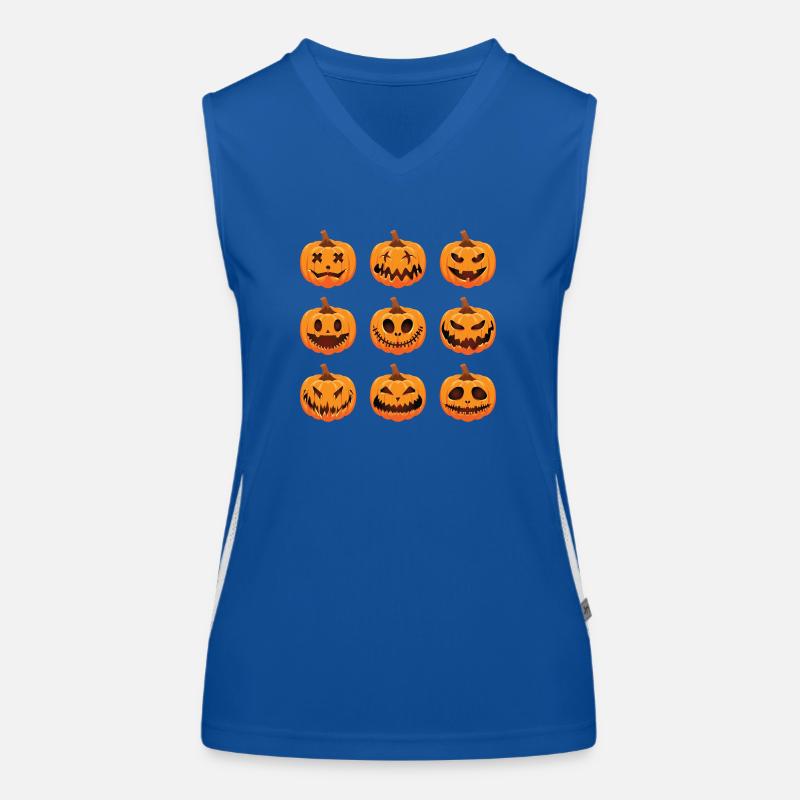 Pumpkin Women's Functional Contrast Tank Top