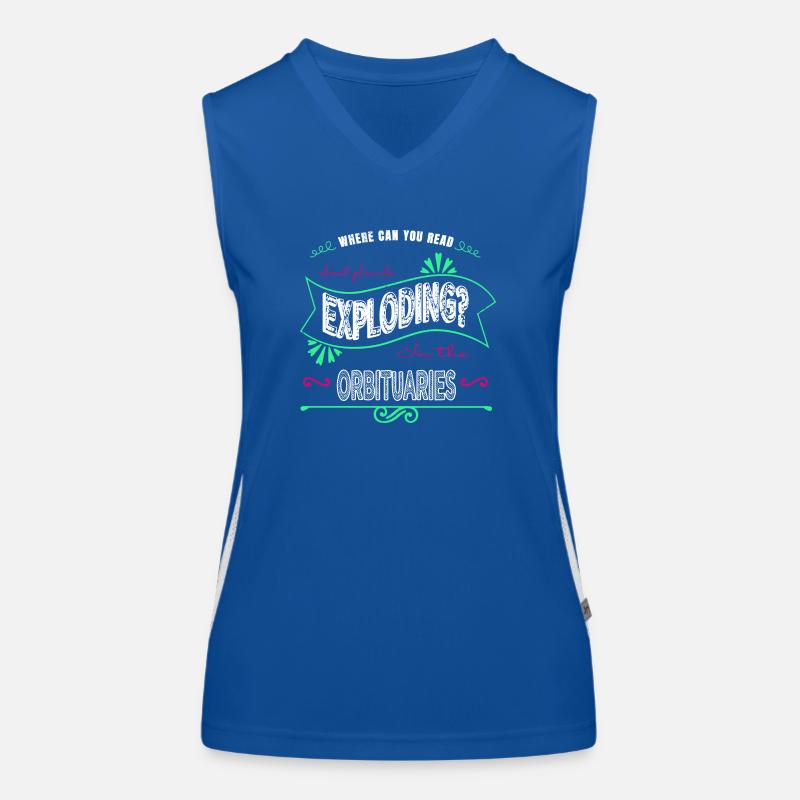 night sky awesome astronomy gifts present idea Funktionelles Kontrast-Tank Top für Frauen