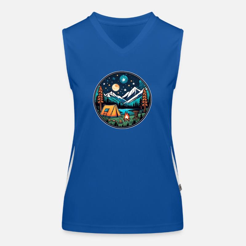 Camping & Campfire Women's Functional Contrast Tank Top