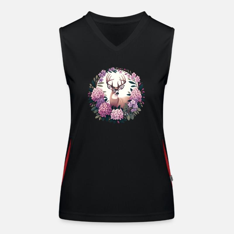 Bock Funktionelles Kontrast-Tank Top für Frauen