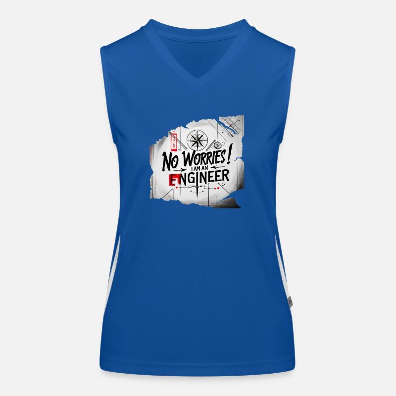 ein Ingenieur Funktionelles Kontrast-Tank Top für Frauen