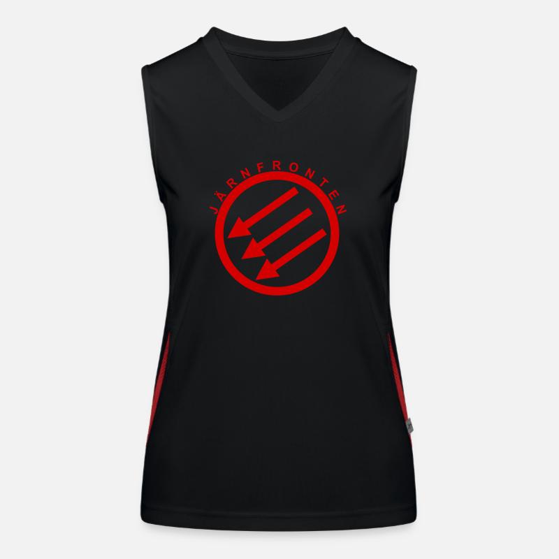 Järnfronten / Eiserne Front / Iron Front Women's Functional Contrast Tank Top