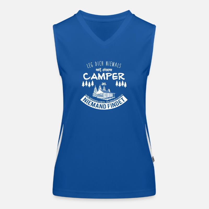 Camper Funktionelles Kontrast-Tank Top für Frauen