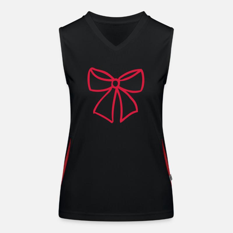 geschenk schleife Funktionelles Kontrast-Tank Top für Frauen