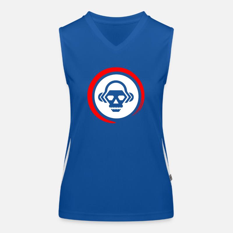 Monkey Withe Funktionelles Kontrast-Tank Top für Frauen