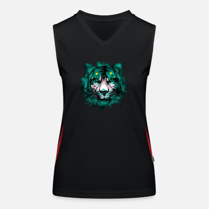 Macau Funktionelles Kontrast-Tank Top für Frauen